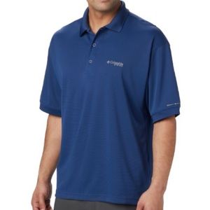 NWOT Columbia PFG navy blue polo.